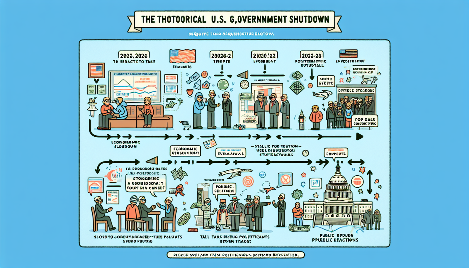 img understanding the 2026 partial u.s. government shutdown impacts timeline and what it means