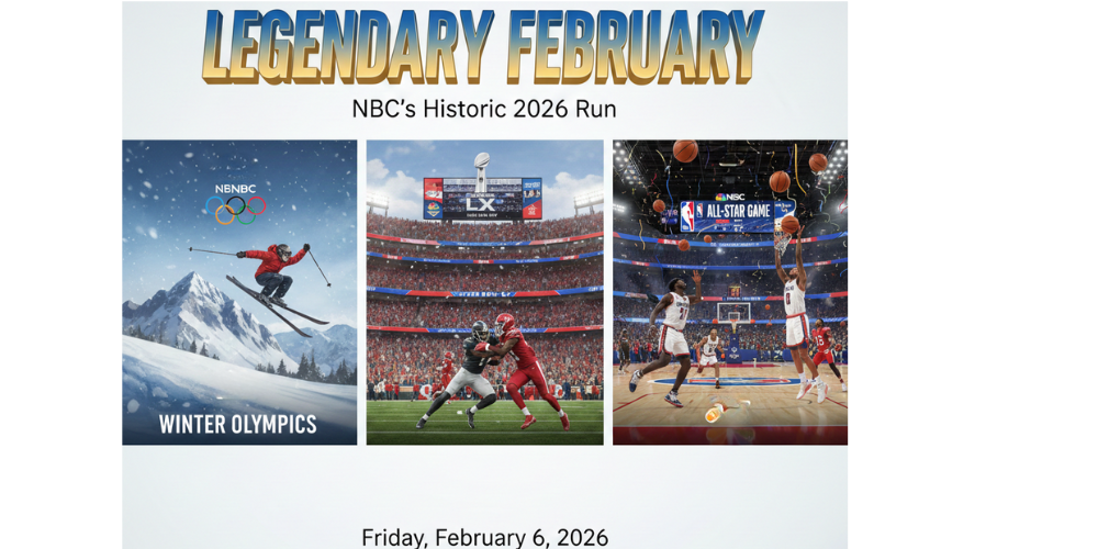 Legendary February: NBC’s Historic 2026 Run of the Winter Olympics, Super Bowl LX, and NBA All-Star Game