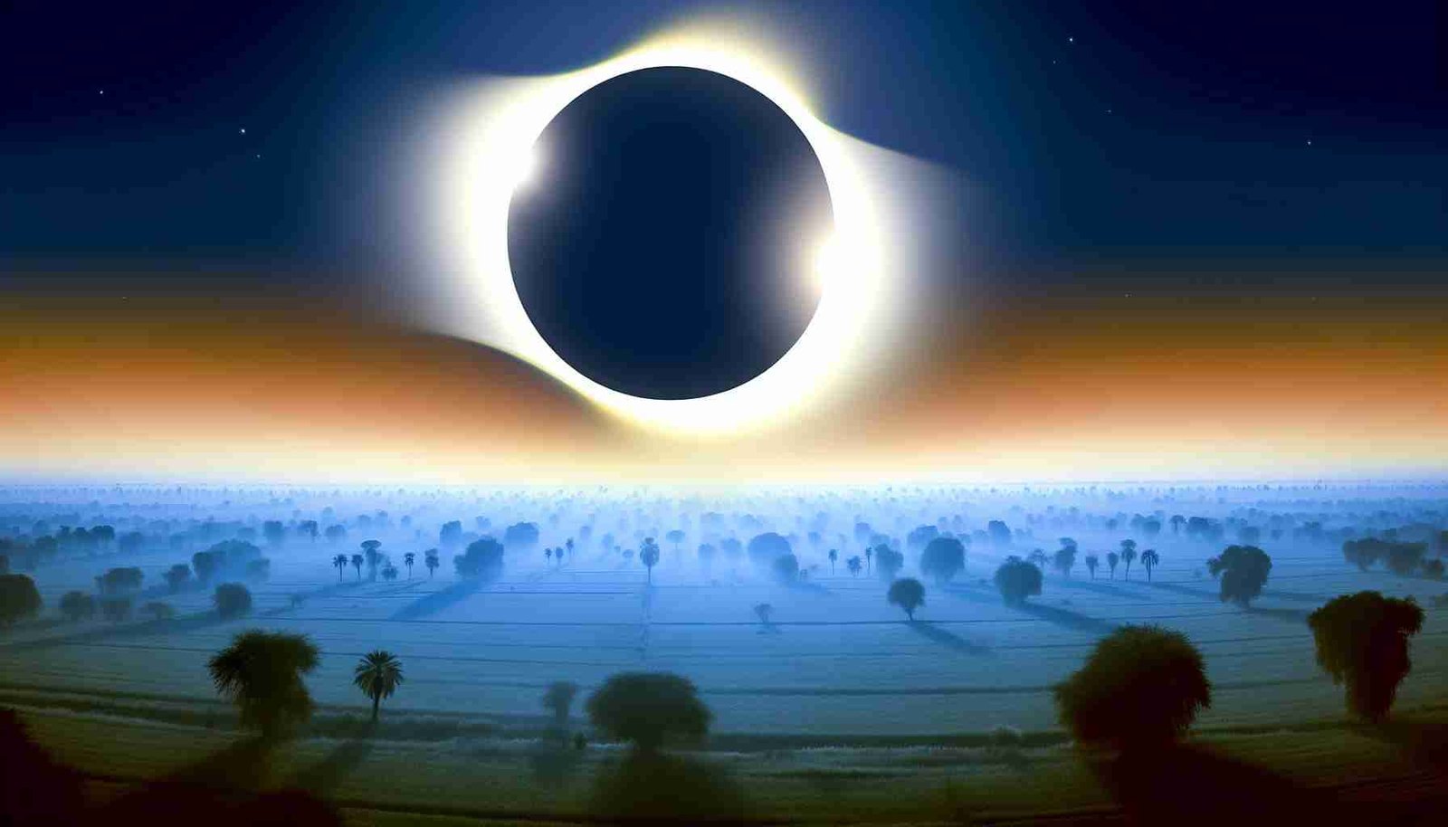 An image illustrating Witness the Annular Solar Eclipse in India