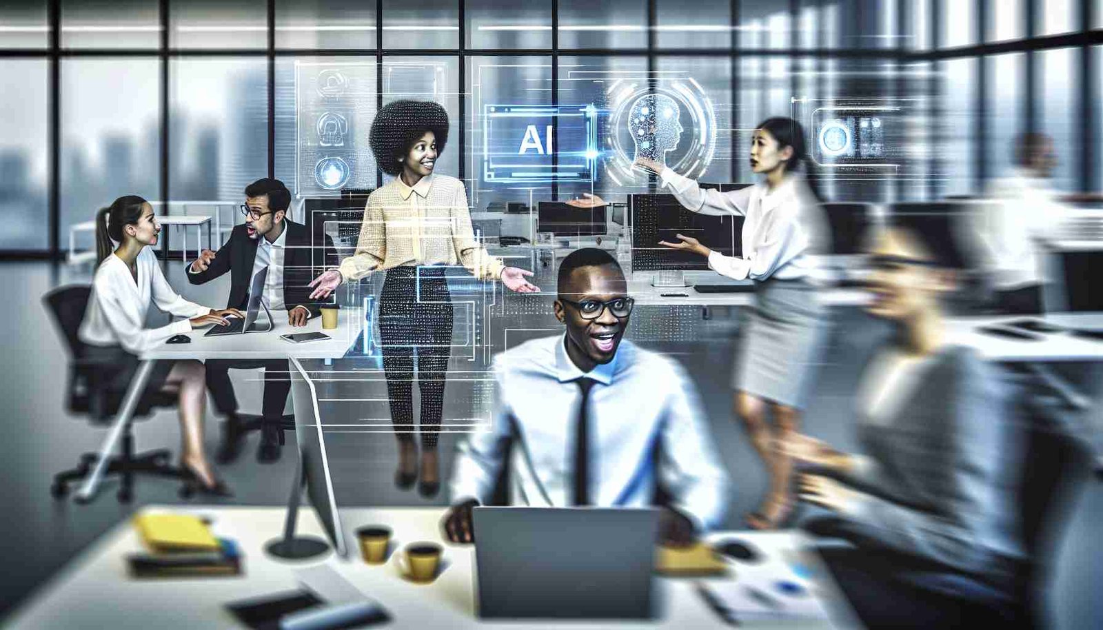 An image illustrating Revolutionizing Business Operations with AI and Automation