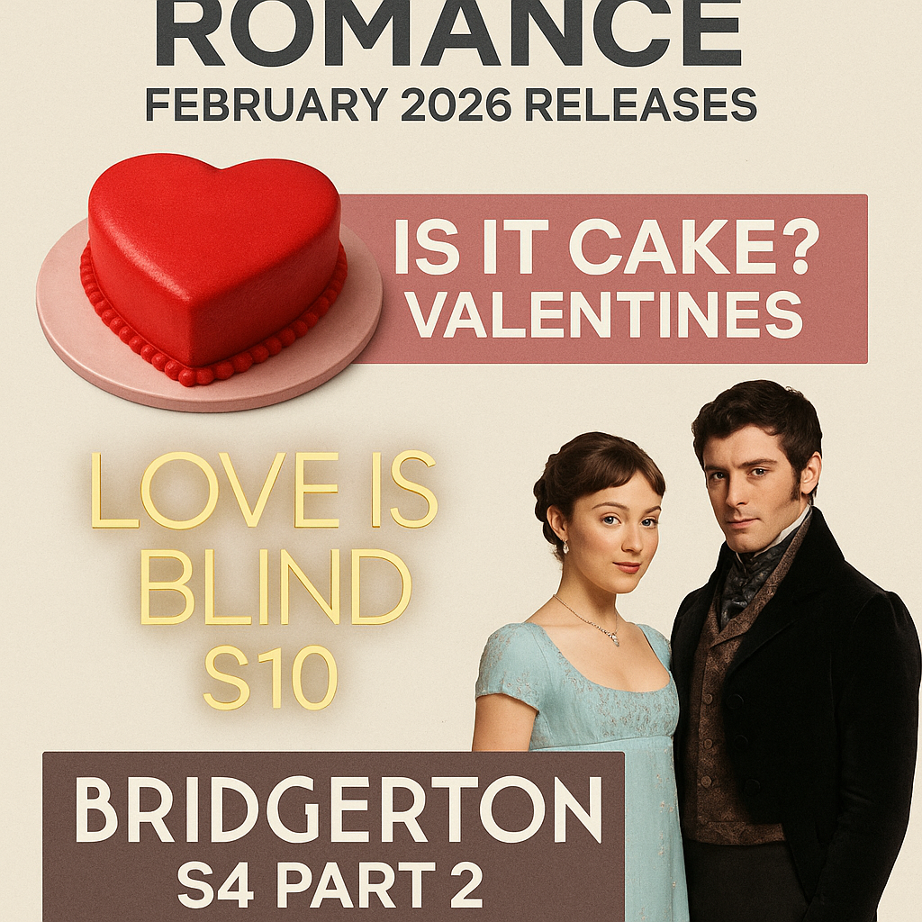 img netflix romance february 2026 releases is it cake valentines love is blind s10 bridgerton s4 part 2