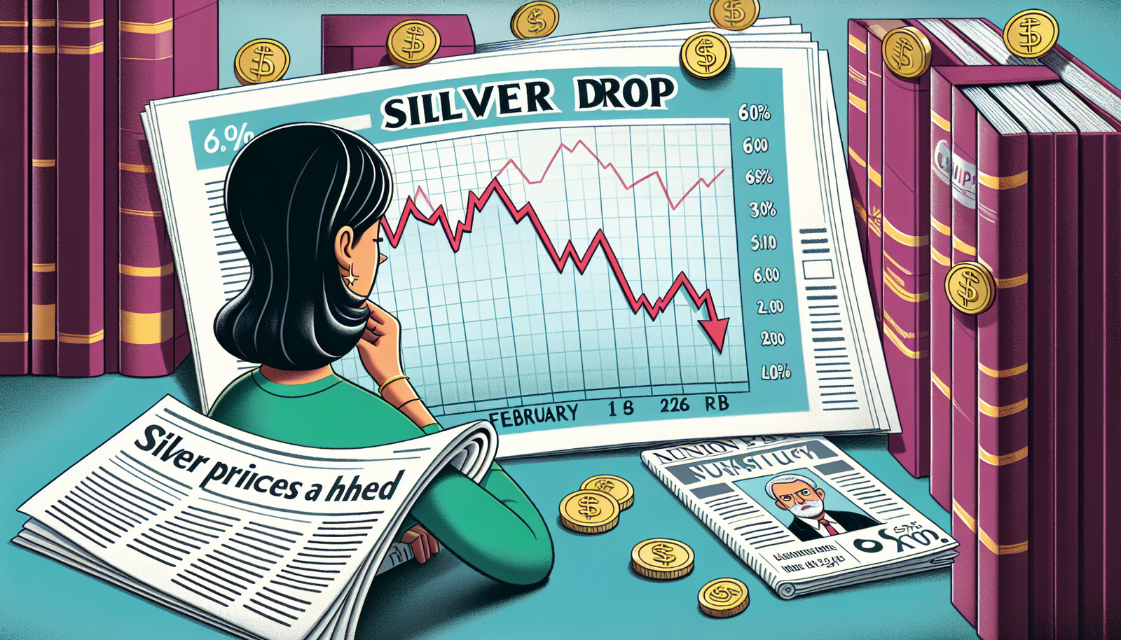 img silver price drops 6 on feb 1 ahead of union budget 2026 what investors should know